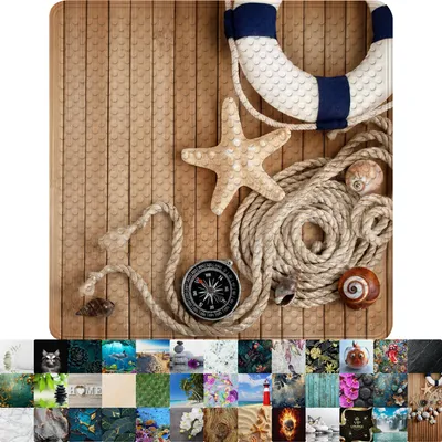 Produktbild von Sanilo Badematte Maritime 53 x 53 cm