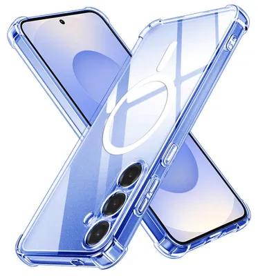 Zdjęcie produktu dla Techsuit Shockproof MagSafe Etui do Samsung Galaxy S25 - przezroczyste