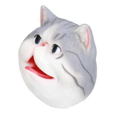 Produktbild von Katze Handpuppe,Tier-Handpuppe,Tier-Handspielzeug,Katzentierspielzeug,Interaktives Kinderspielzeug,Kinderspielzeug