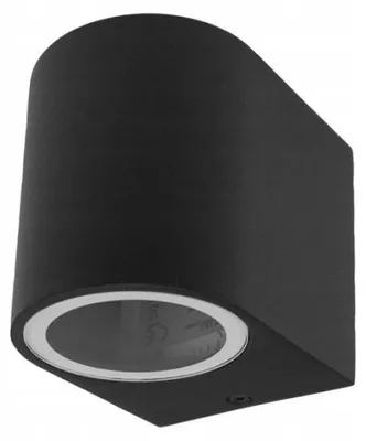 Obrázek produktu pro Venkovní nástěnné svítidlo LED, fasádní svítidlo, zahradní lampa, 1x GU10, černé barvy