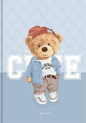 Obrázok produktu pre Zošit "Cute", A4, štvorcový, 80 listov, ŠKOLYARYK A4-IC-080-7035K