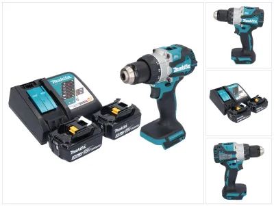 Image de Makita DDF 489 RF Perceuse-visseuse sans fil 18 V 73 Nm Brushless + 2x batterie 3,0 Ah + chargeur