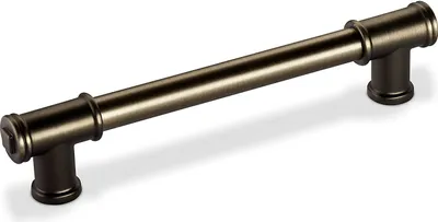 Produktbild von SOTECH Möbelgriff ROUVEN BA 160 mm Edelstahloptik matt dunkel Stil-/ Landhausgriff