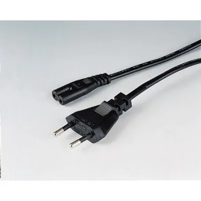 Produktbild von Hama Mains Lead, 1.5 m, black, 1,5 m
