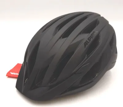 Zdjęcie produktu dla Kask rowerowy Alpina Haga LED czarny mat, rozmiar 51-56
