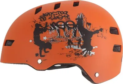 Produktbild von Fahrradhelm AERO Street orange matt Größe S