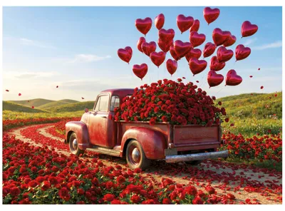 Imagen del producto de Educa Puzzle XXL, piezas grandes, temática de San Valentín, 500 piezas, cartón