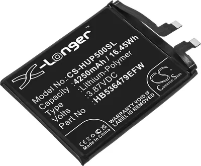 Obrázok produktu pre TECHTEK Batéria kompatibilná s [Huawei] JAD-AL50, JAD-L09, JAD-L29, JAD-LX9, P50 Pro nahrádza HB536479EFW
