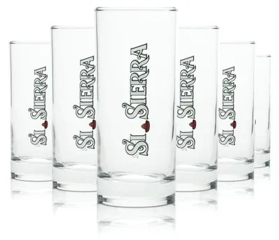 Produktbild von 6x Sierra Tequila Glas 0,2l Becher Longdrink Cocktail Gläser Sunrise Gastro Bar