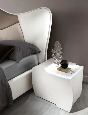Immagine prodotto di Comodini Consolle Tavolino Consolle da letto Legno Bianco Comodino moderno