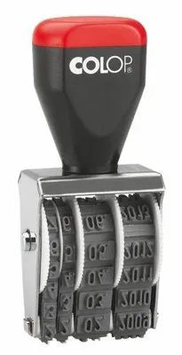 Produktbild von Razítko Colop 04000, datumovka, výška znaků 4 mm, černé