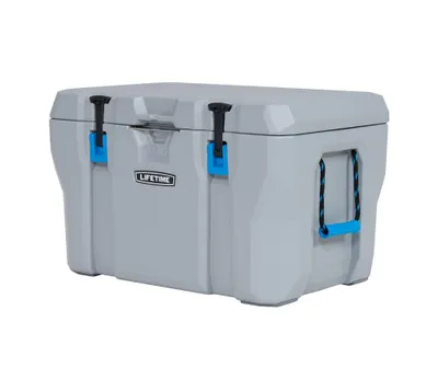Produktbild von Lifetime Kunststoff Kühlbox Premium 73 L passive Kühlbox Grau 47x76x47 cm