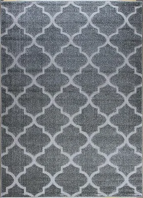 Zdjęcie produktu dla 80x150 cm Kawałek dywanu Lagos 1052 szary (srebrny)
