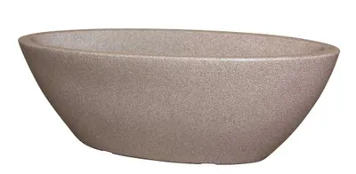 Produktbild von Blumenschale geli Rimini Kunststoff 59 x 25 x 19 cm taupe