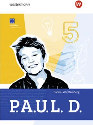 Zdjęcie produktu dla P.A.U.L. D. (Paul) 5. Schulbuch. Für Gymnasien und Gesamtschulen. Für Baden-Württemberg