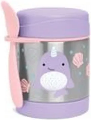 Obrázok produktu pre SKIP HOP Zoo Termoska na jedlo s lyžičko/vidličkou Narval 325 ml, 3r+