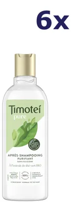 Produktbild von 6x Timotei Conditioner - 300ml - pure groene thee