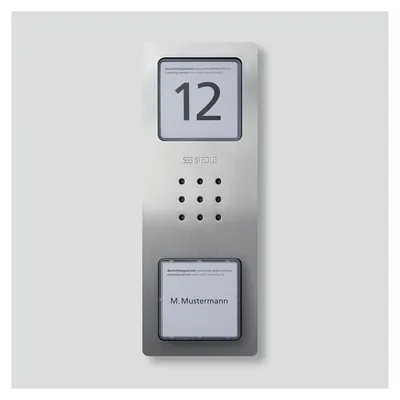 Produktbild von SIEDLE & SÖHNE Siedle Audio-Türstation CA 850-1 E Siedle Compact Edelstahl gebürstet