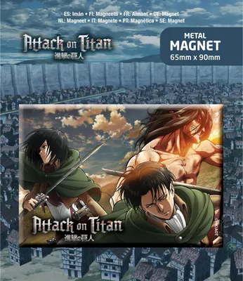 Image de Popbuddies Attack On Titan Magneto Taille unique