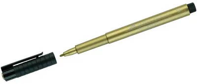 Immagine prodotto di Faber-Castell 167350 Penna a inchiostro PITT® ARTIST PEN 1,5 mm oro metallizzato