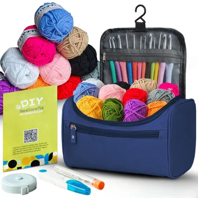 Zdjęcie produktu dla Zestaw 12 ergonomicznych haczyków do szydełkowania