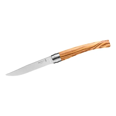 Immagine prodotto di Opinel TABLE CHIC II, coltello da bistecca, coltello da tavola, acciaio inossidabile, manico in legno d'ulivo