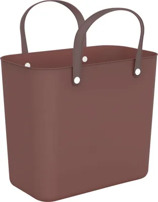 Produktbild von Rotho Einkaufskorb 25 L Albula iron rot