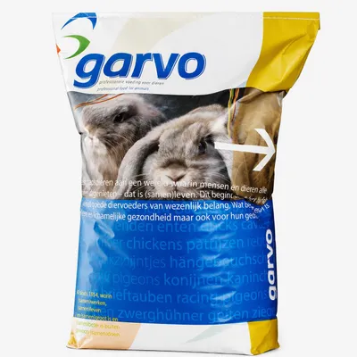 Productafbeelding van Garvo Konijn Natuurmix (5066) 3KG, AI-gegenereerde afbeelding