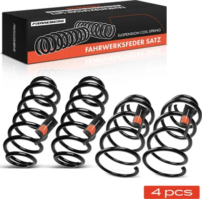 Immagine prodotto di Frankberg 4x molla sospensione anteriore posteriore per Audi TT 8N3 1.8L 1998-2006