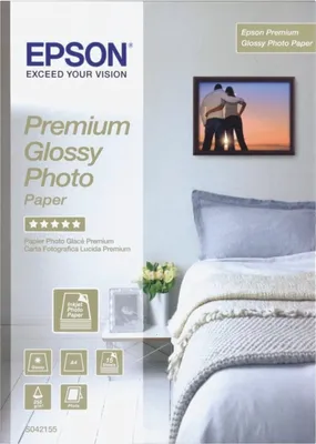 Obrázok produktu pre Epson Premium Glossy Photo Paper, DIN A4, 255 g/m², 15 listov, Premium gloss, 255 g/m², A4, 15 listov, - SureColor SC-T7200D-PS - SureColor SC-T7200D - SureColor SC-T7200-PS - SureColor SC-T7200 -..., 1 kusov