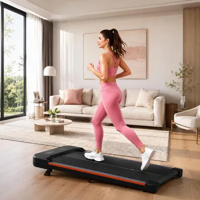 Produktbild von Kehot Walking Pad,130kg, leiser Motor, Bluetooth App, Fernbedienung, platzsparendes Laufband für Zuhause & Homeoffice