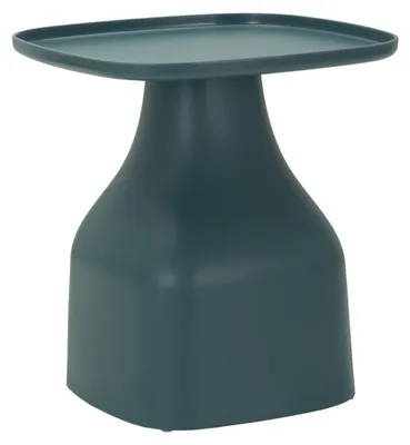 Immagine prodotto di Tavolino Gea in plastica blu petrolio cm 48x48x50