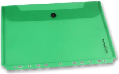 Zdjęcie produktu dla Teczka na dokumenty FolderMate PopGear A4, do zawieszenia, zielona, A4