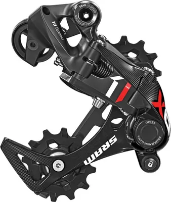 Image de SRAM 00.7518.064.001 dérailleur 11 vitesses 'X01', max. 42 dents, rouge