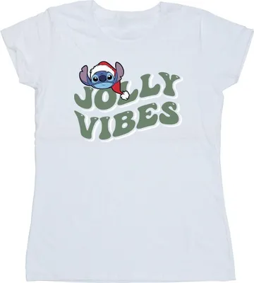 Produktbild von Disney - "Jolly Chilling Vibes" T-Shirt für Damen BI26123 (L) (Weiß)