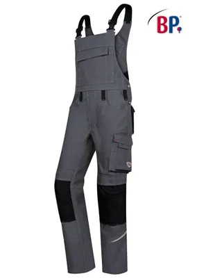 Produktbild von BP® Latzhose - dunkelgrau/schwarz - 50s