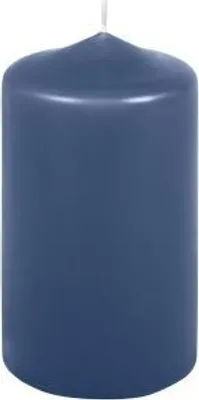 Produktbild von Premium Stumpenkerzen Rauchblau 120 x 70 mm, 1 Stück