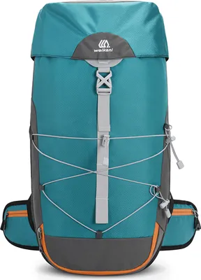 Produktbild von 40L Outdoor-Rucksack, Wanderrucksack, Camping-Rucksack, tragbarer Reiserucksack, wasserdicht, geeignet für Reisen, Wandern, Camping usw., Grün