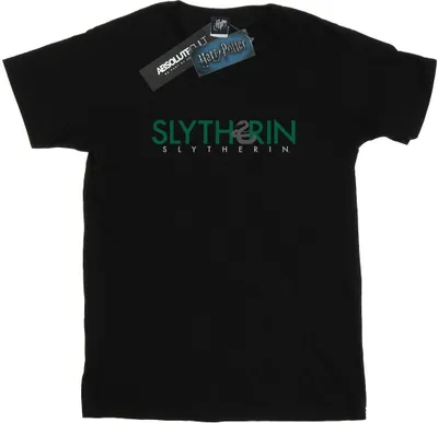 Produktbild von Harry Potter - "Slytherin" T-Shirt für Damen BI26373 (L) (Schwarz)