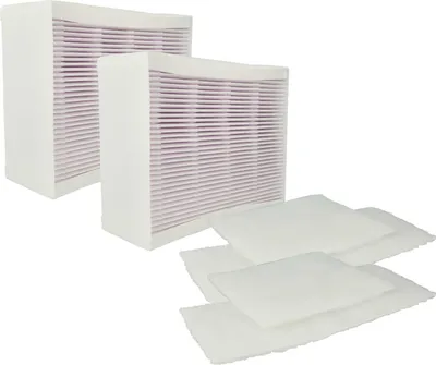 Produktbild von vhbw 6-teiliges Filter-Set Ersatz für Vallox 27, 2505 für Lüftungsgerät - Grobstaubfilter, Feinstaubfilter