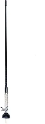 Zdjęcie produktu dla Antena CB PNI S60 z motylkiem, długość końcówki 59 cm, z uchwytem, kablem 4 m i złączem PL, włókno szklane