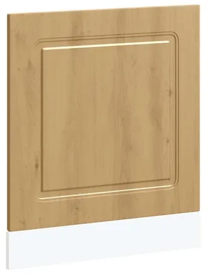 Image de Cache pour lave-vaisselle vidaXL Kalmar, chêne artisanal, 60 x 1,5 x 57 cm