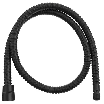 Produktbild von Sapho Schlauch für ausziehbare Duschen, F1/2"-M15x1,150cm, schwarz matt