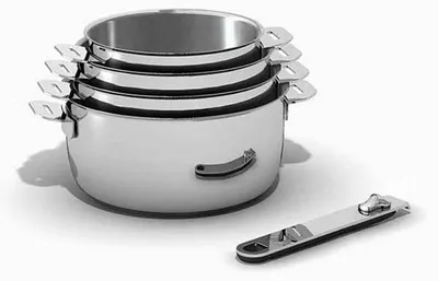 Produktbild von Set mit 4 edelstahltöpfen 14/16/18 / 20cm Beka 12566964