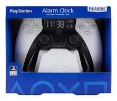 Produktbild von Paladone PP9405PS, Digitaler Wecker, Schwarz, Weiß, 12 h, LCD, 158 mm, 1 Stück(e)