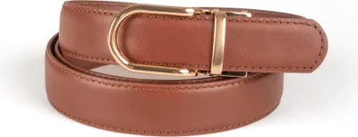 Produktbild von Vivisence Damen Ledergürtel Gürtel Echtleder goldene Schnalle Modischer P0005