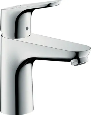 Produktbild von hansgrohe Focus Waschtischmischer, ComfortZone100, Ausladung 119mm, ohne Ablaufgarnitur, chrom, 31517000