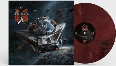 Obrázok produktu pre Michael Schenker - Universal (Red/White / Black Marbled Vinyl) - - (Vinyl / Rock (Vinyl))
