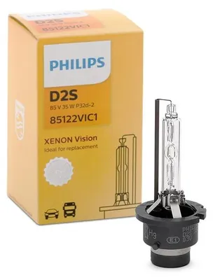 Immagine prodotto di Philips Vision Xenon 85122VIC1 Lampada per fari auto allo xeno, 35 W, 85 V, Xenon, 4300 K, 1 pz
