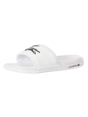 Produktbild von Lacoste Servieren Sie zwei 09221 CMA-Schieber, Weiß 44.5 EU